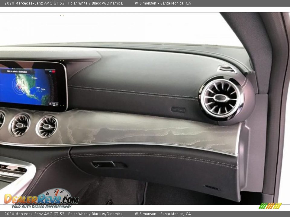 2020 Mercedes-Benz AMG GT 53 Polar White / Black w/Dinamica Photo #28