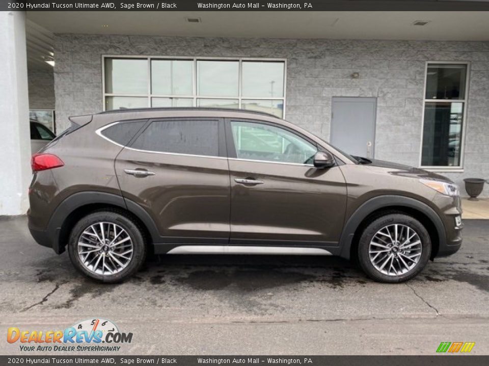 2020 Hyundai Tucson Ultimate AWD Sage Brown / Black Photo #2