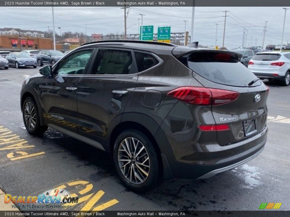 2020 Hyundai Tucson Ultimate AWD Sage Brown / Black Photo #5