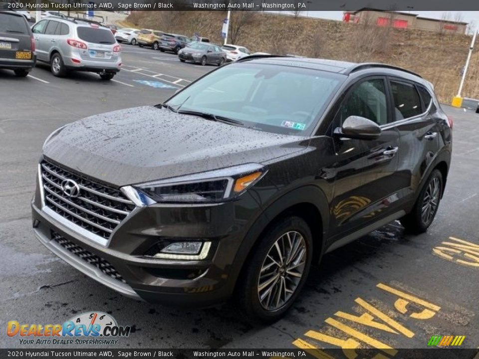 2020 Hyundai Tucson Ultimate AWD Sage Brown / Black Photo #6