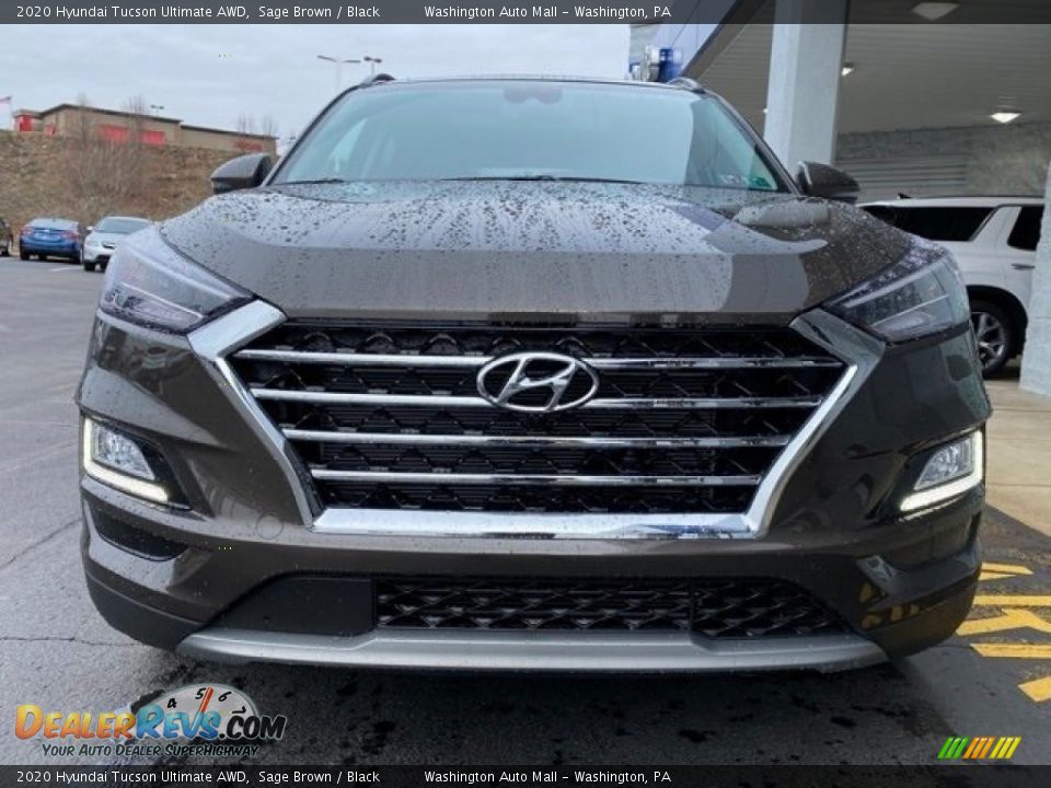 2020 Hyundai Tucson Ultimate AWD Sage Brown / Black Photo #7