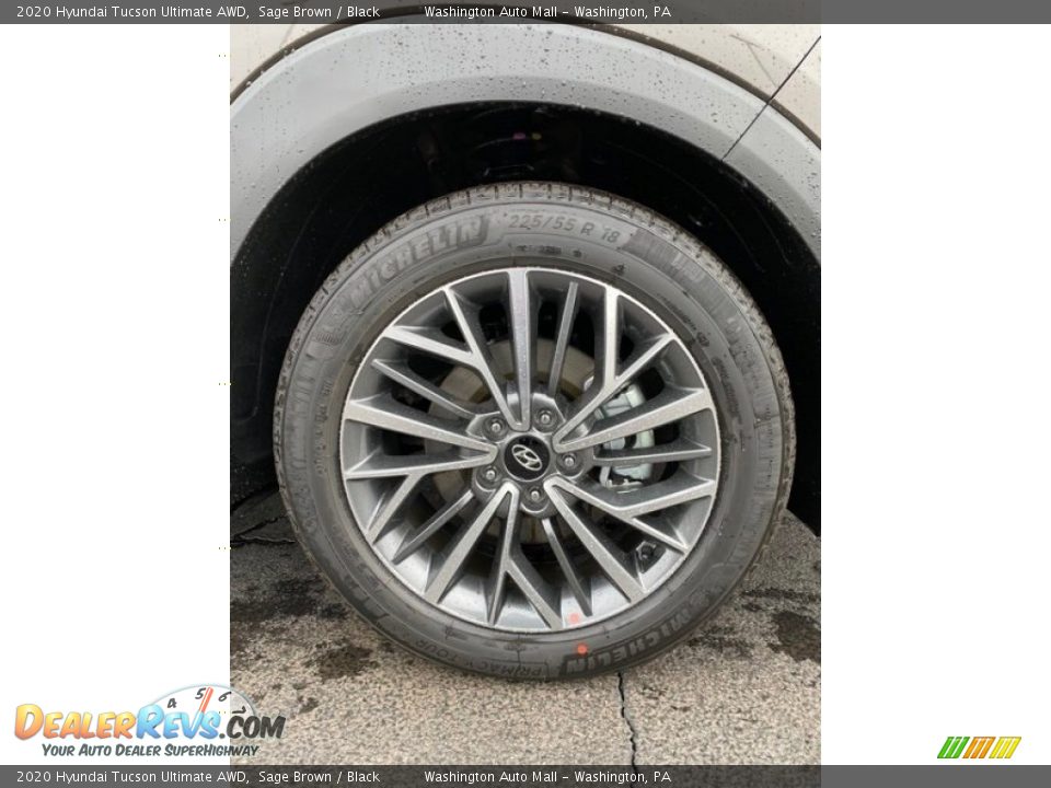 2020 Hyundai Tucson Ultimate AWD Sage Brown / Black Photo #29