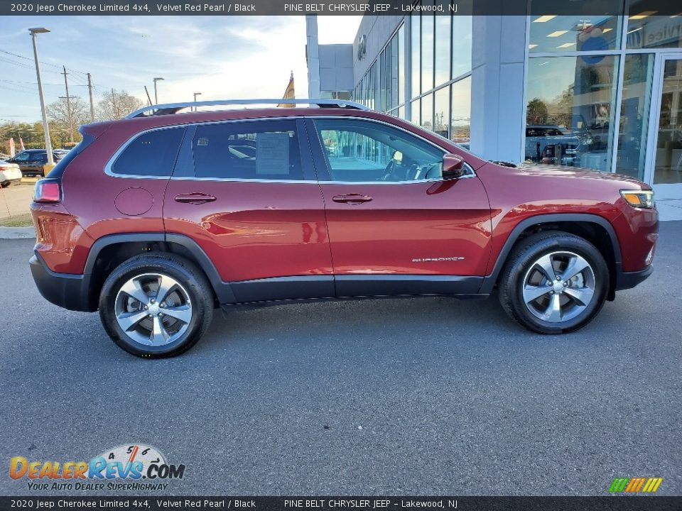 2020 Jeep Cherokee Limited 4x4 Velvet Red Pearl / Black Photo #21