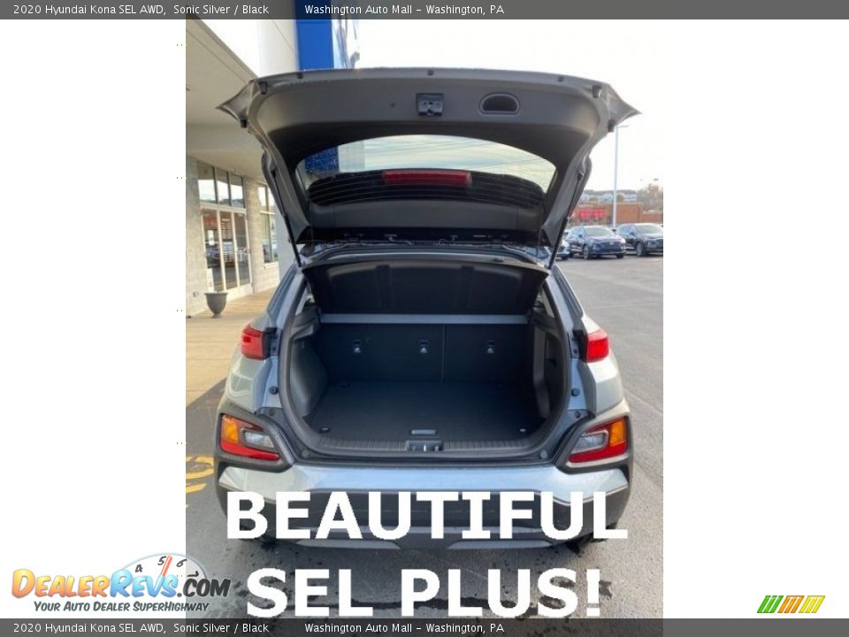 2020 Hyundai Kona SEL AWD Sonic Silver / Black Photo #20