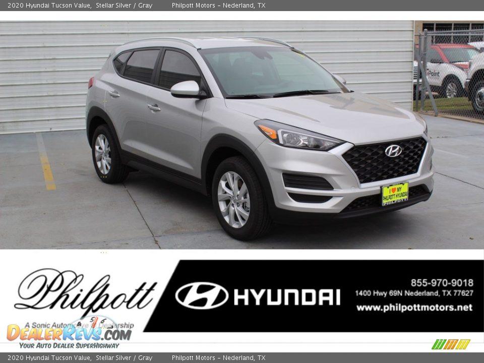 2020 Hyundai Tucson Value Stellar Silver / Gray Photo #1