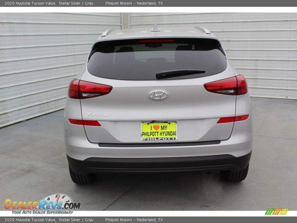 2020 Hyundai Tucson Value Stellar Silver / Gray Photo #7