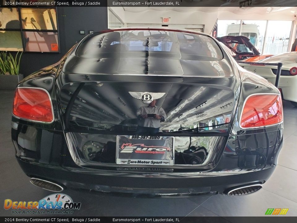 2014 Bentley Continental GT Speed Beluga / Saddle Photo #8