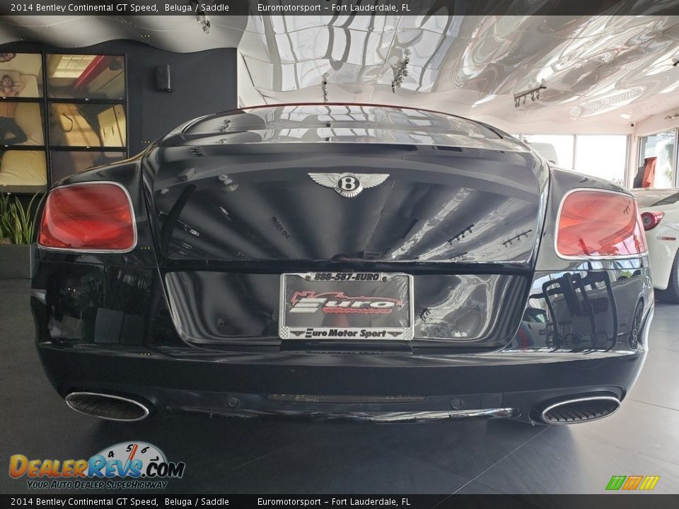 2014 Bentley Continental GT Speed Beluga / Saddle Photo #9