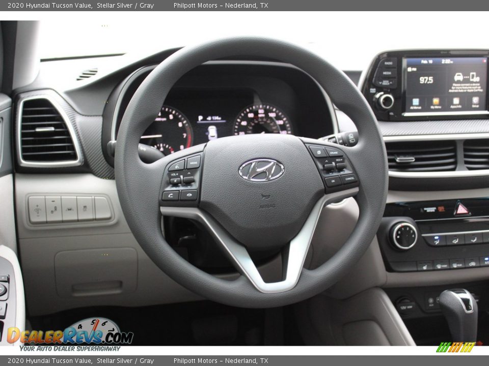 2020 Hyundai Tucson Value Stellar Silver / Gray Photo #22