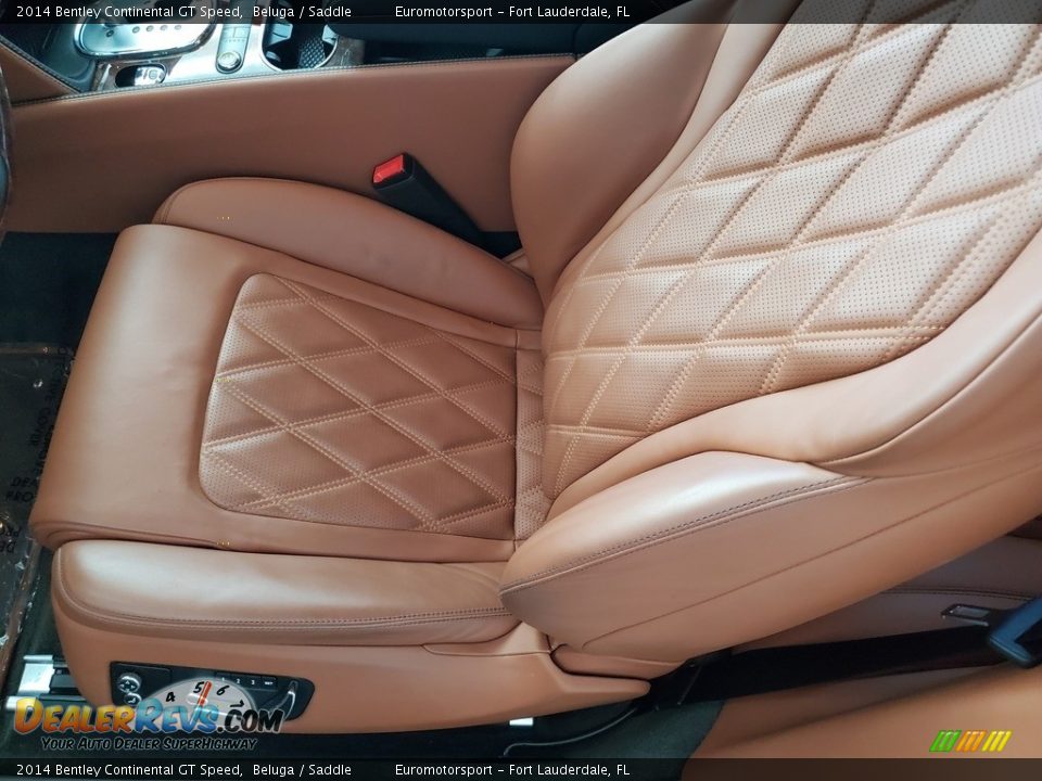 Front Seat of 2014 Bentley Continental GT Speed Photo #14