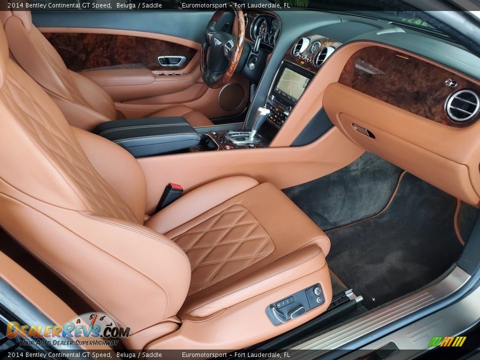 Front Seat of 2014 Bentley Continental GT Speed Photo #20