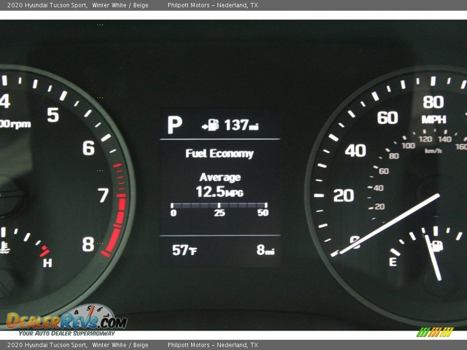 2020 Hyundai Tucson Sport Winter White / Beige Photo #13