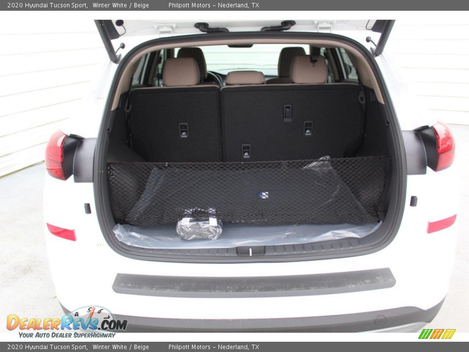 2020 Hyundai Tucson Sport Winter White / Beige Photo #22