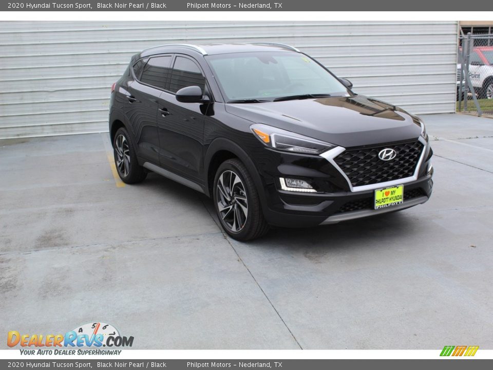 2020 Hyundai Tucson Sport Black Noir Pearl / Black Photo #2
