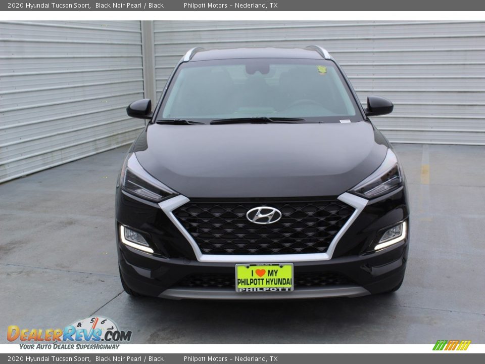 2020 Hyundai Tucson Sport Black Noir Pearl / Black Photo #3