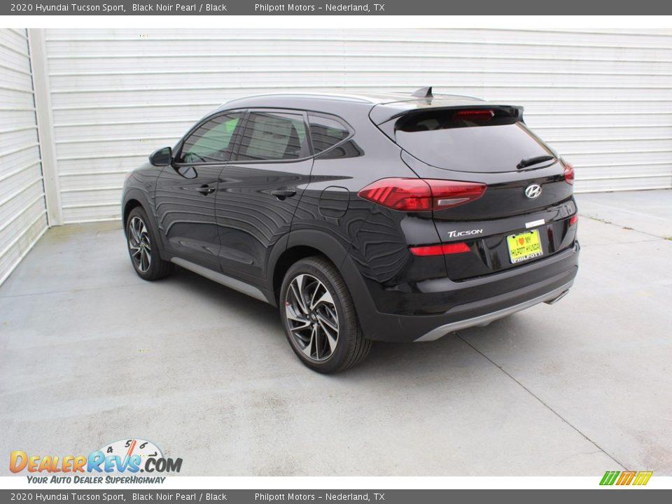 2020 Hyundai Tucson Sport Black Noir Pearl / Black Photo #6
