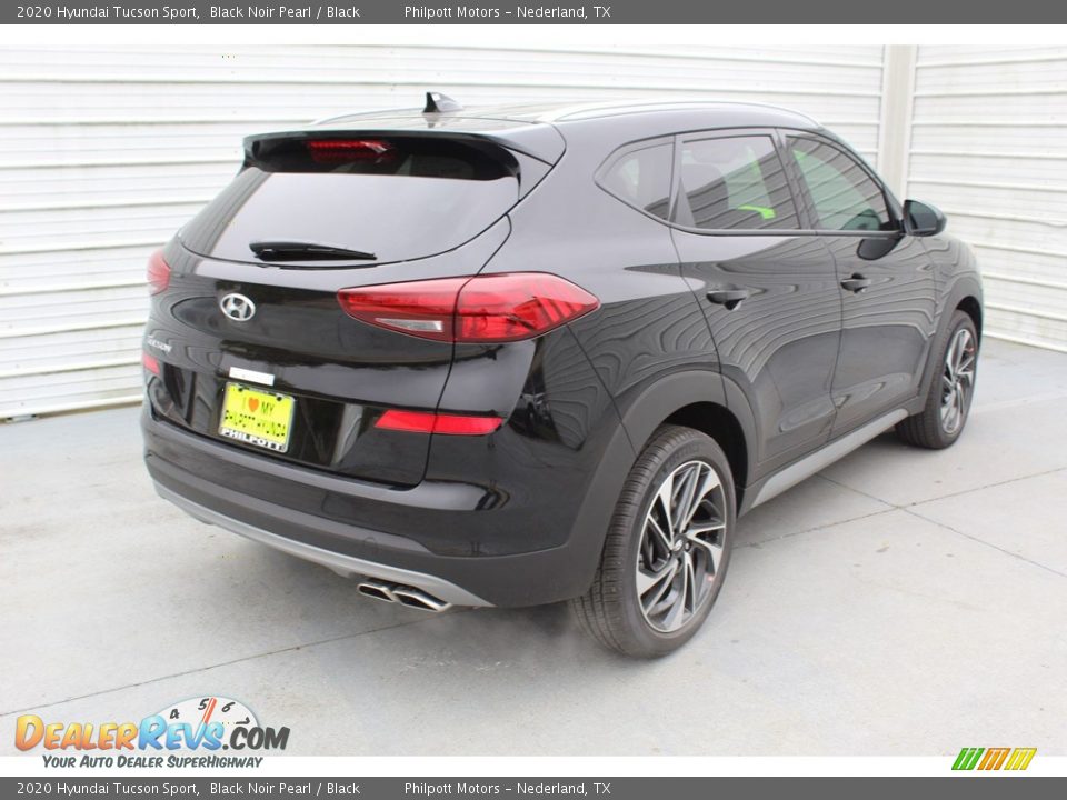 2020 Hyundai Tucson Sport Black Noir Pearl / Black Photo #8