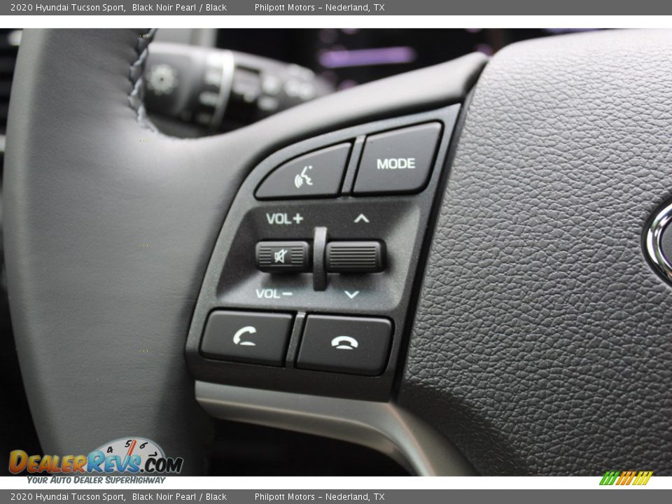 2020 Hyundai Tucson Sport Black Noir Pearl / Black Photo #11