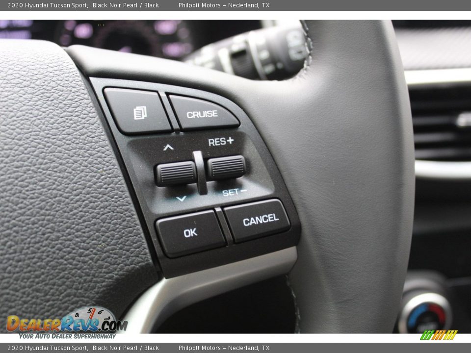 2020 Hyundai Tucson Sport Black Noir Pearl / Black Photo #12