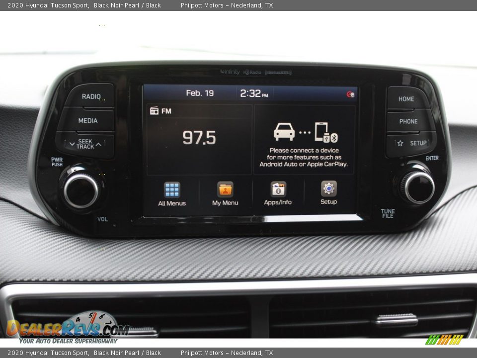 2020 Hyundai Tucson Sport Black Noir Pearl / Black Photo #15