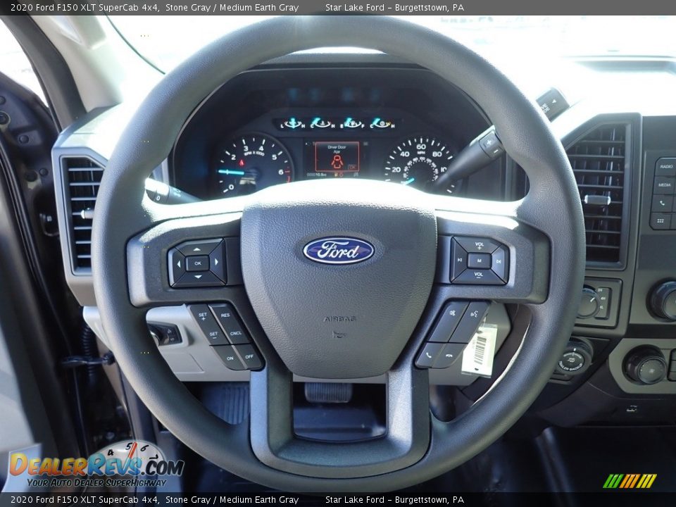 2020 Ford F150 XLT SuperCab 4x4 Steering Wheel Photo #16
