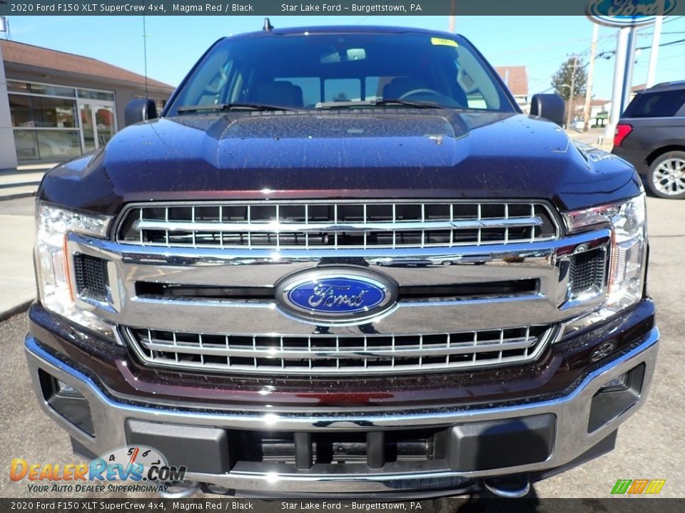 2020 Ford F150 XLT SuperCrew 4x4 Magma Red / Black Photo #8