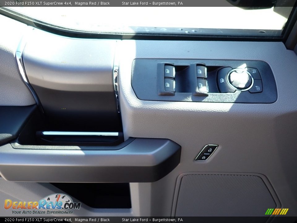 2020 Ford F150 XLT SuperCrew 4x4 Magma Red / Black Photo #13