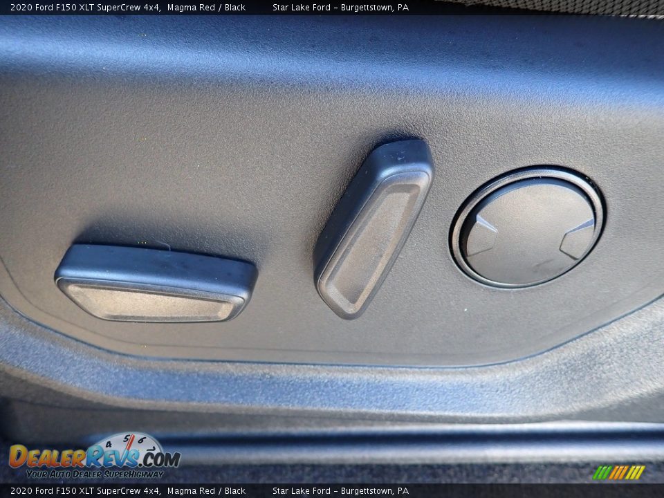 2020 Ford F150 XLT SuperCrew 4x4 Magma Red / Black Photo #15