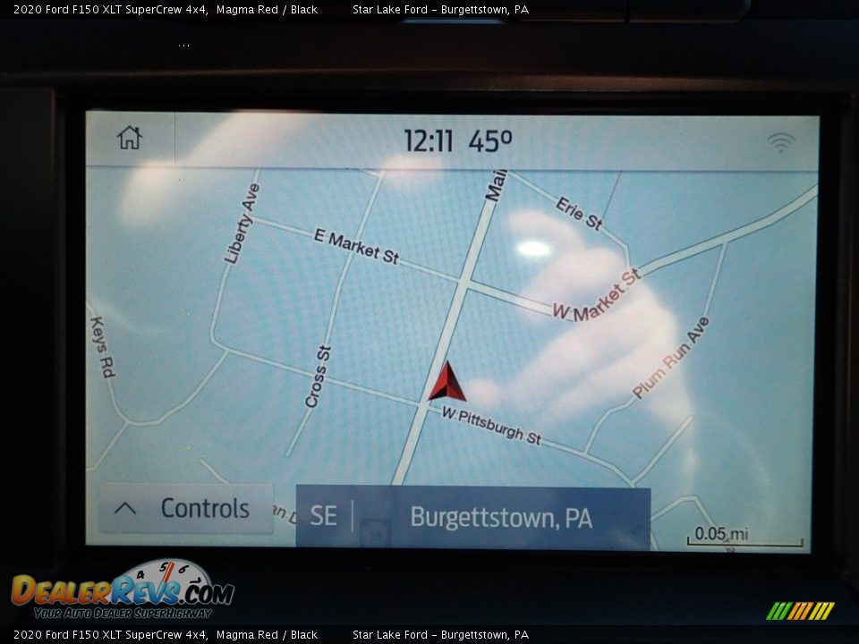 2020 Ford F150 XLT SuperCrew 4x4 Magma Red / Black Photo #18