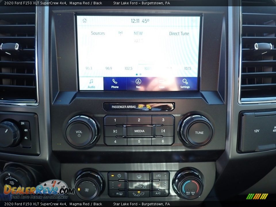 2020 Ford F150 XLT SuperCrew 4x4 Magma Red / Black Photo #20