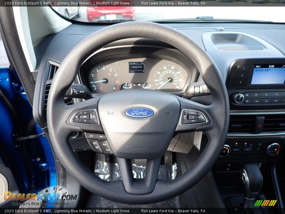 2020 Ford EcoSport S 4WD Steering Wheel Photo #16