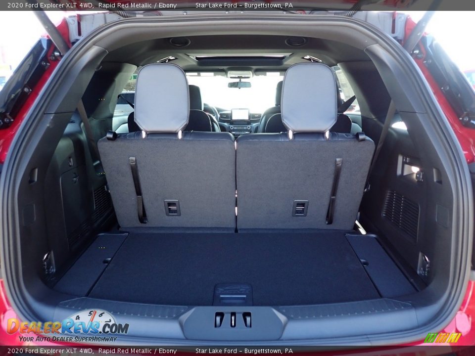 2020 Ford Explorer XLT 4WD Rapid Red Metallic / Ebony Photo #5