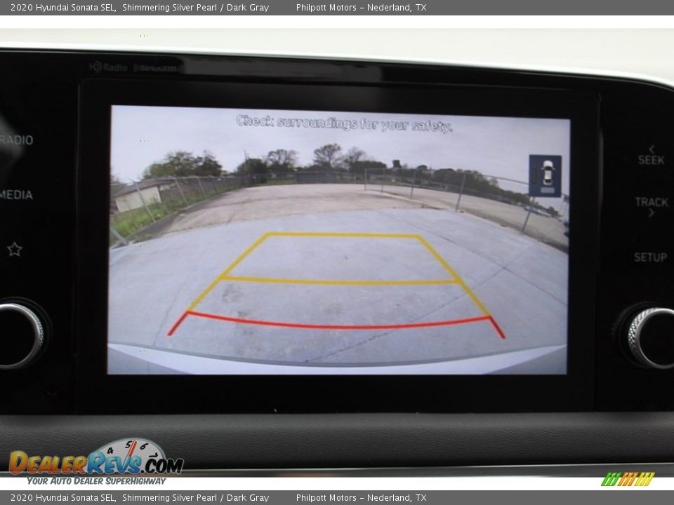 2020 Hyundai Sonata SEL Shimmering Silver Pearl / Dark Gray Photo #18