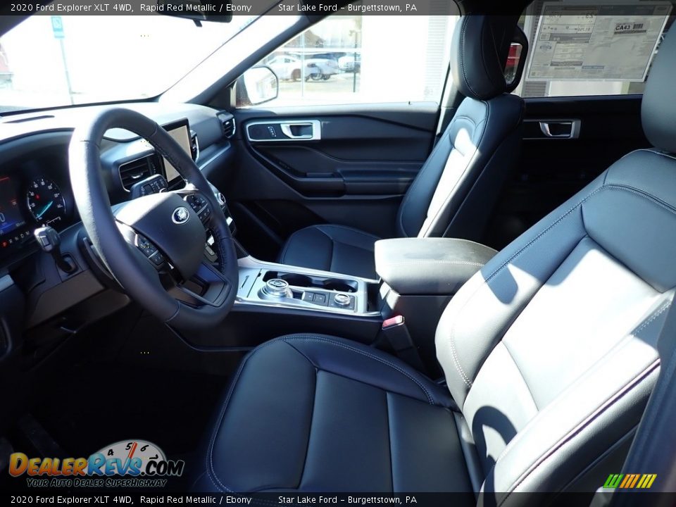 2020 Ford Explorer XLT 4WD Rapid Red Metallic / Ebony Photo #10