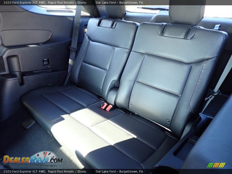 2020 Ford Explorer XLT 4WD Rapid Red Metallic / Ebony Photo #12