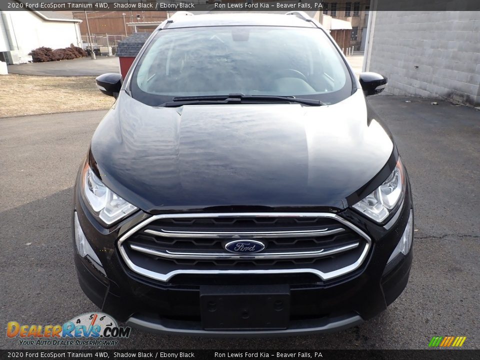 2020 Ford EcoSport Titanium 4WD Shadow Black / Ebony Black Photo #8