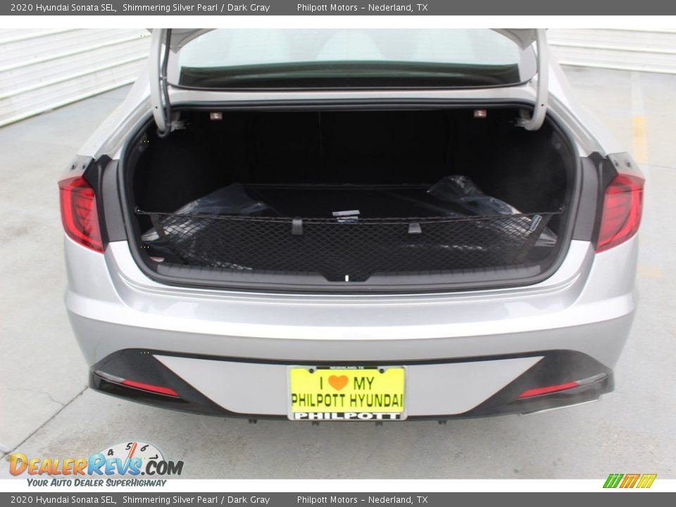 2020 Hyundai Sonata SEL Shimmering Silver Pearl / Dark Gray Photo #23