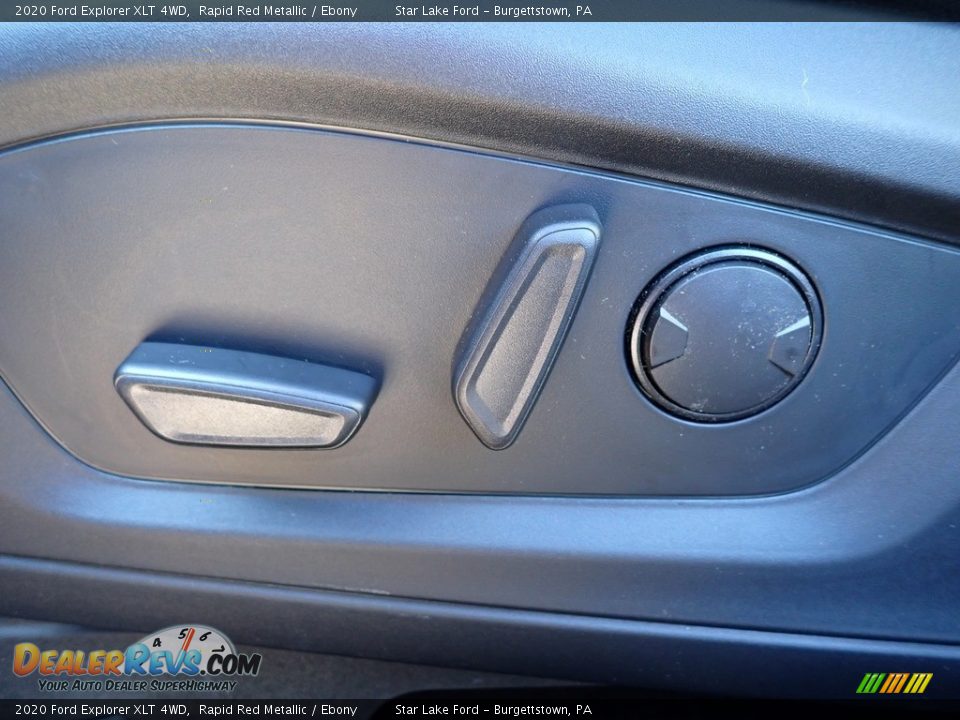 2020 Ford Explorer XLT 4WD Rapid Red Metallic / Ebony Photo #16