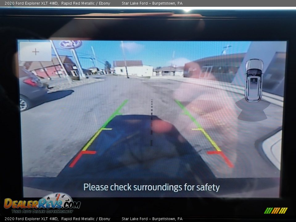 2020 Ford Explorer XLT 4WD Rapid Red Metallic / Ebony Photo #19