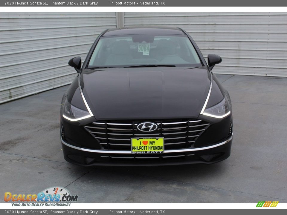 2020 Hyundai Sonata SE Phantom Black / Dark Gray Photo #3