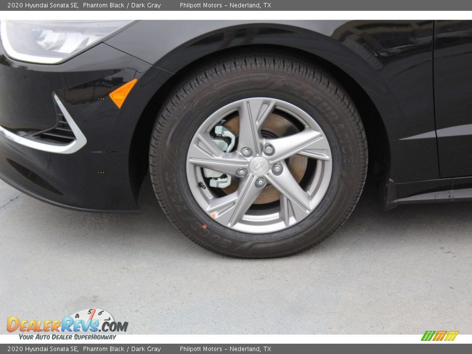 2020 Hyundai Sonata SE Phantom Black / Dark Gray Photo #5