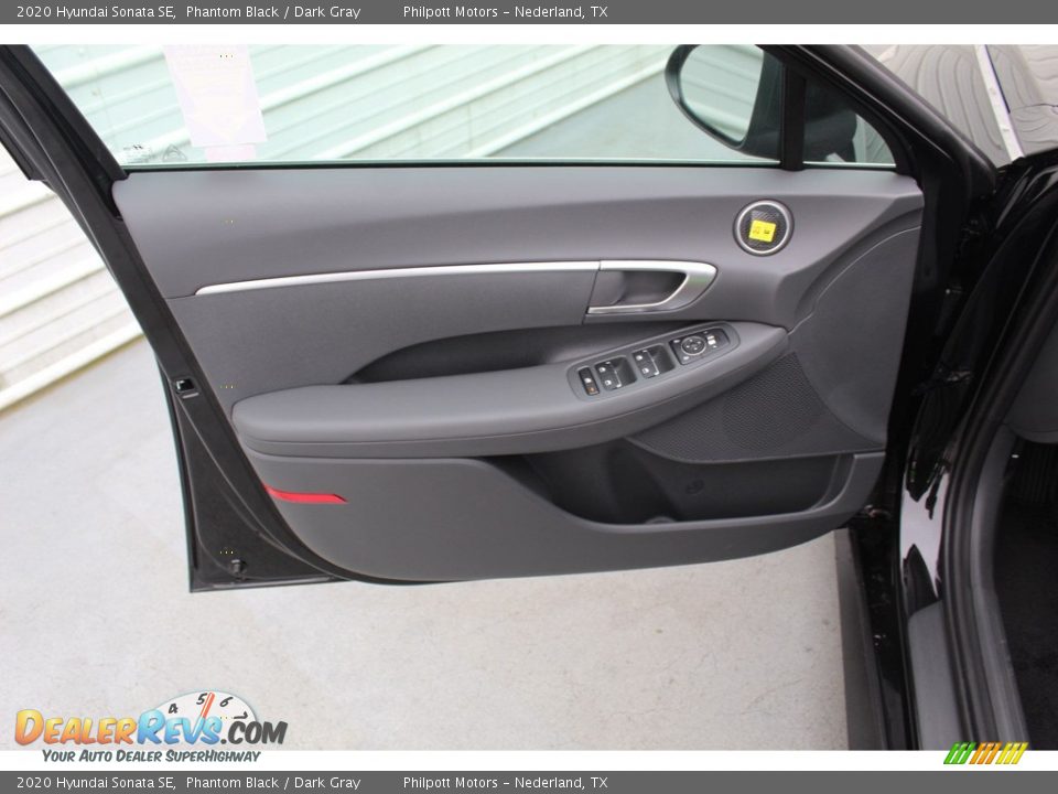 2020 Hyundai Sonata SE Phantom Black / Dark Gray Photo #9