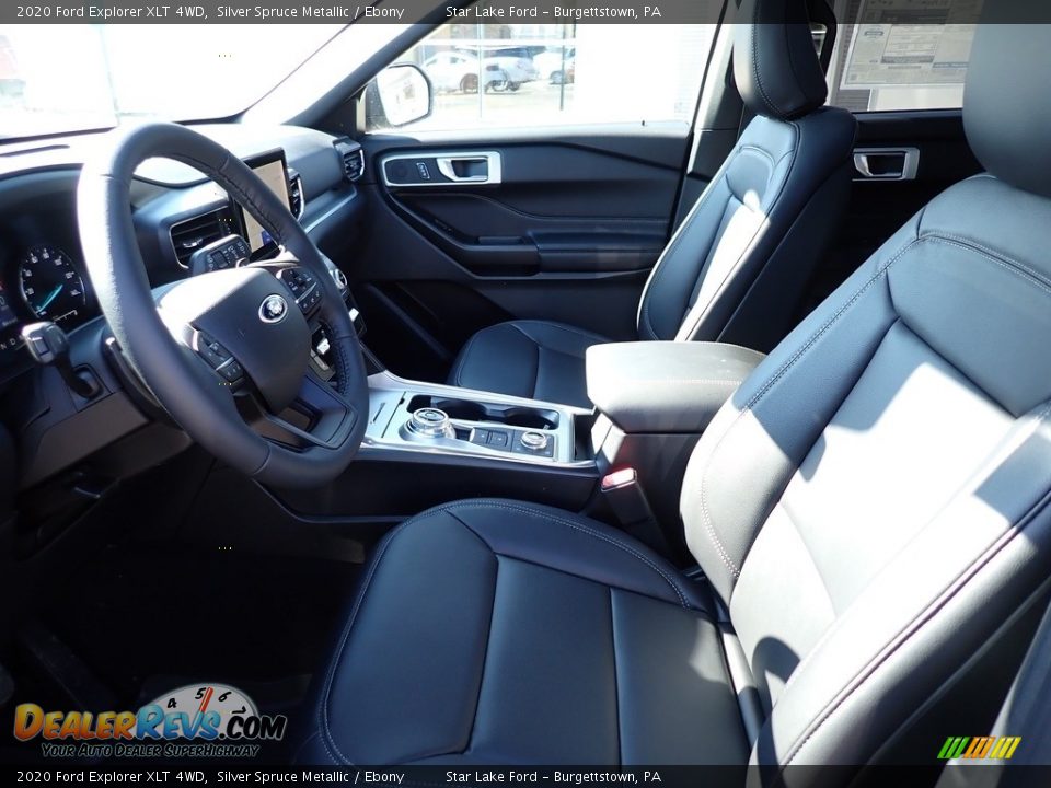 2020 Ford Explorer XLT 4WD Silver Spruce Metallic / Ebony Photo #10