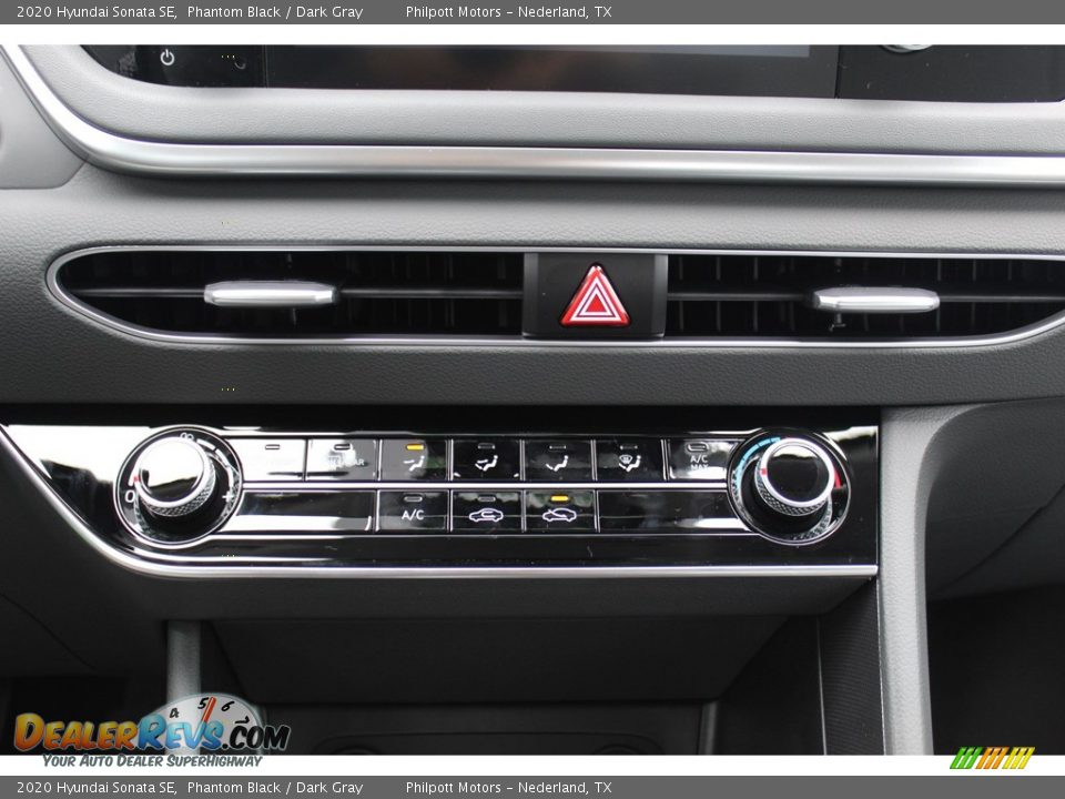 2020 Hyundai Sonata SE Phantom Black / Dark Gray Photo #16