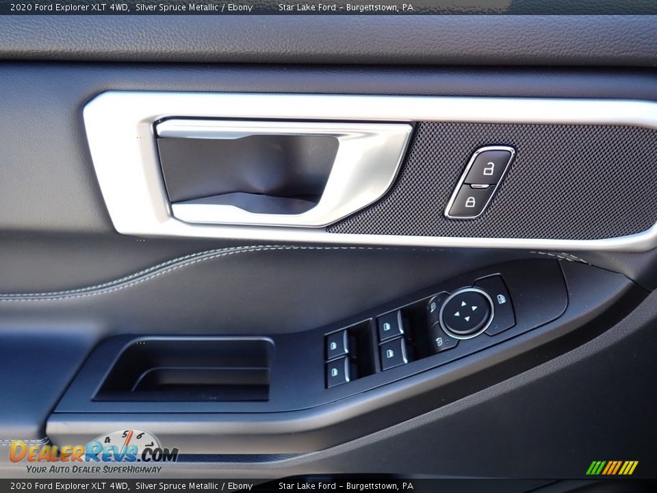 2020 Ford Explorer XLT 4WD Silver Spruce Metallic / Ebony Photo #14
