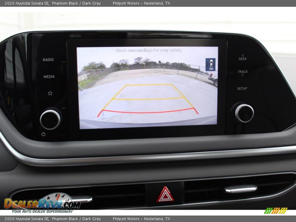 2020 Hyundai Sonata SE Phantom Black / Dark Gray Photo #17