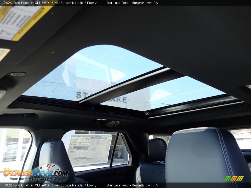 2020 Ford Explorer XLT 4WD Silver Spruce Metallic / Ebony Photo #16