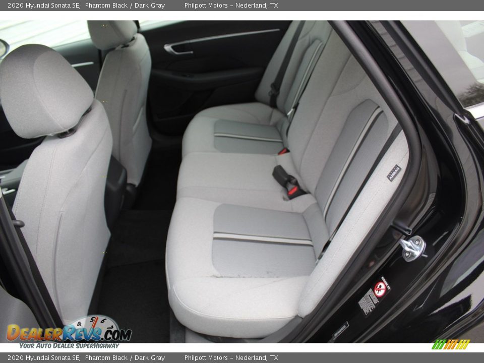 2020 Hyundai Sonata SE Phantom Black / Dark Gray Photo #19