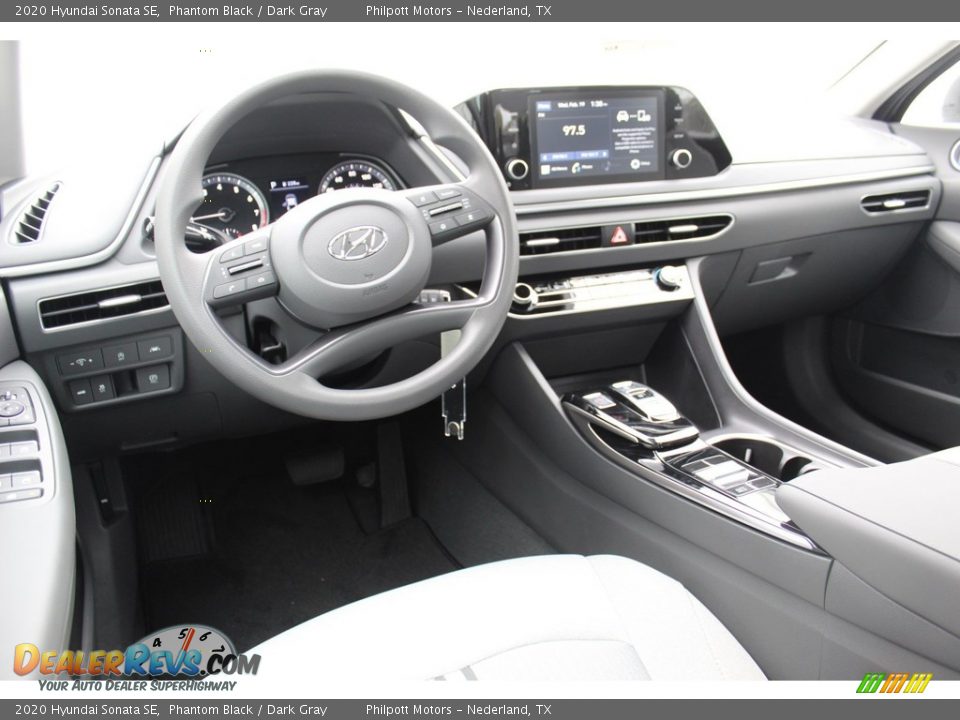 2020 Hyundai Sonata SE Phantom Black / Dark Gray Photo #20