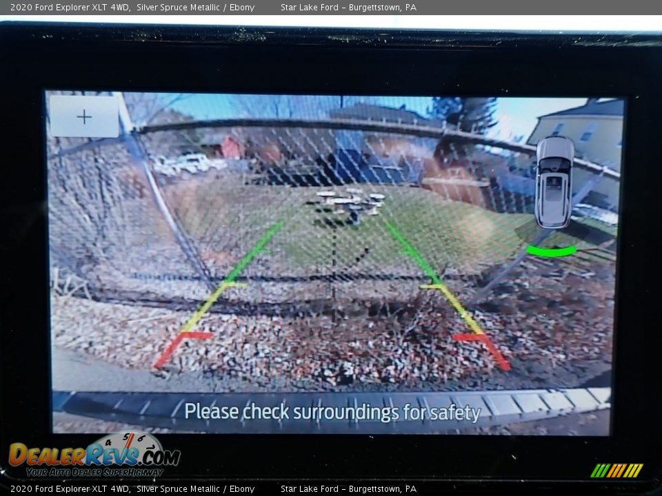 2020 Ford Explorer XLT 4WD Silver Spruce Metallic / Ebony Photo #19